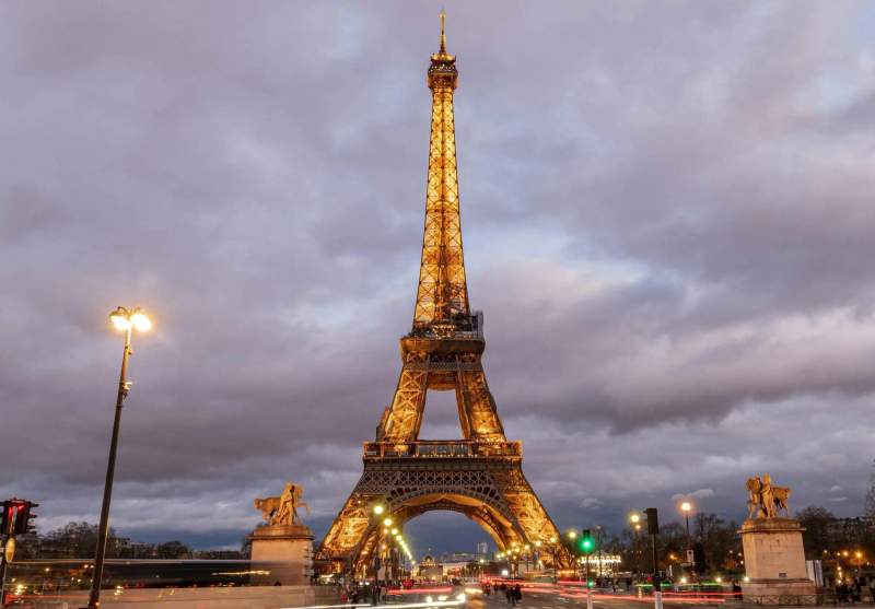 La tour Eiffel à Paris