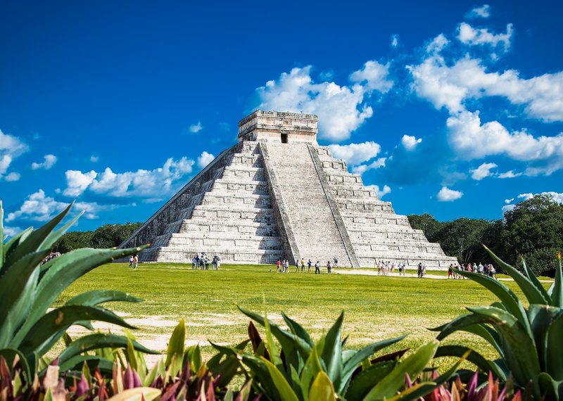 Le site archéologique de Chichén Itzá depuis Valladolid au Mexique