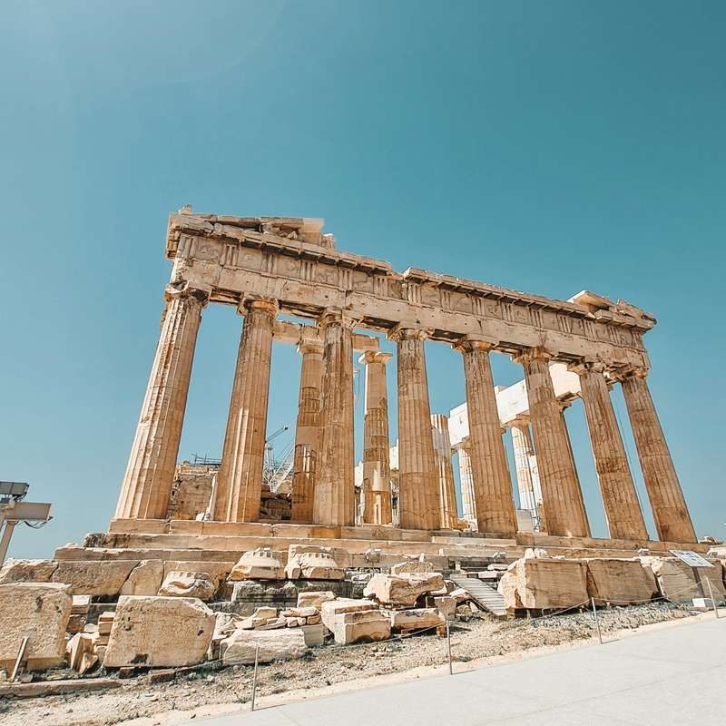 Les ruines de l