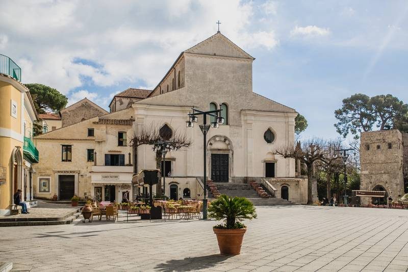 Façade de la cathédrale de Ravello.