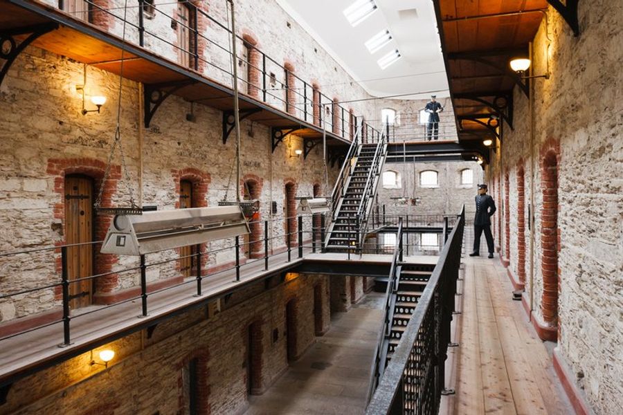  Intérieur de Cork City Gaol, une ancienne prison transformée en musée.