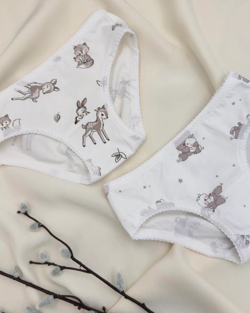 The "Woodland Friends" Kids' Briefs thumbnail 5