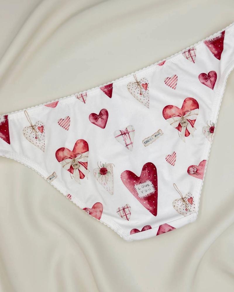 The "Amour" Cotton Briefs thumbnail 4