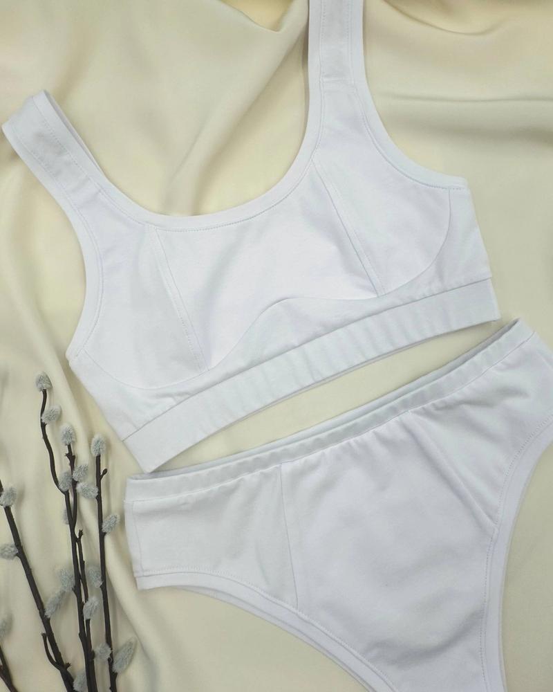 The "Essence" Cotton Brazilian Knickers thumbnail 4