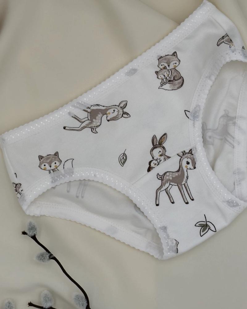 The "Woodland Friends" Kids' Briefs thumbnail 2