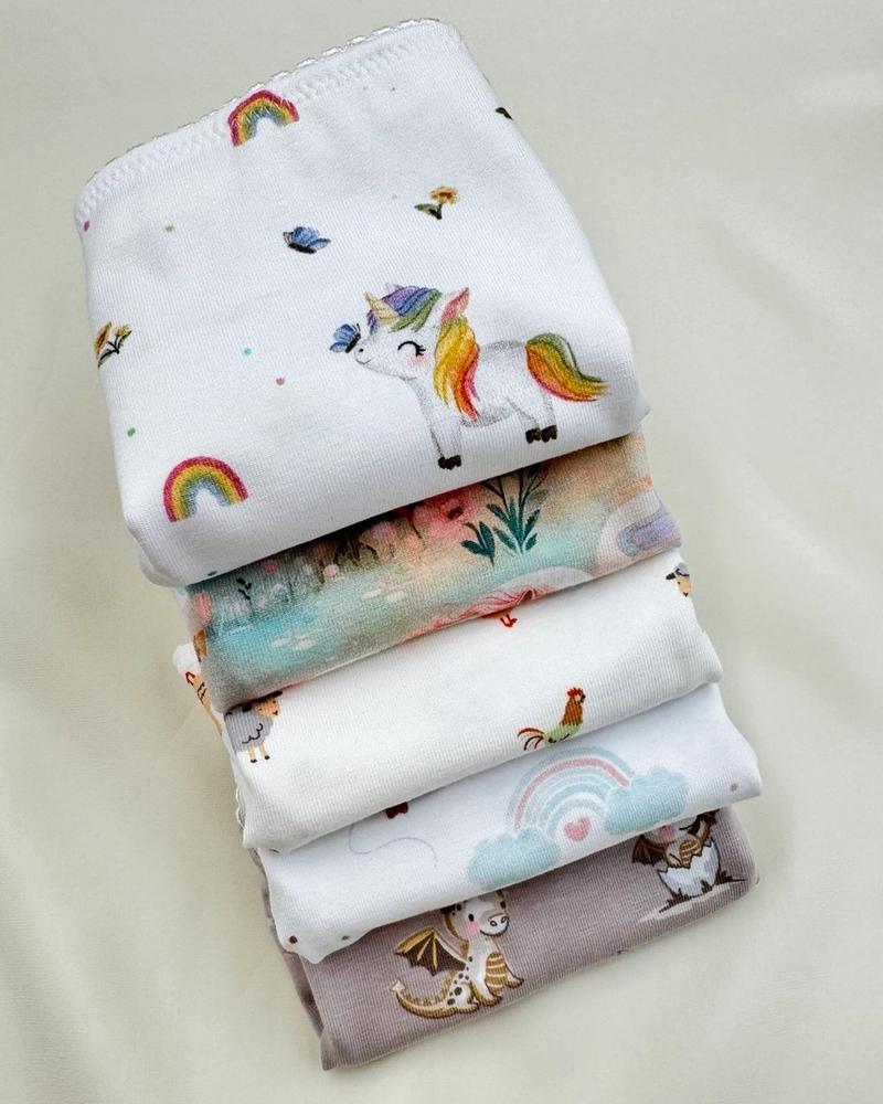 Kids' OEKO-TEX® Cotton Knickers – Little Dragons thumbnail 4