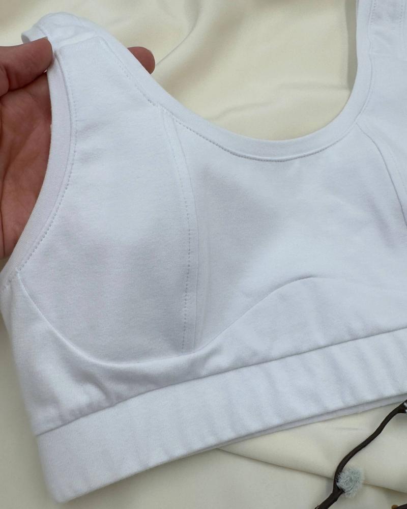 The "Essence" Cotton Soft Bra thumbnail 5
