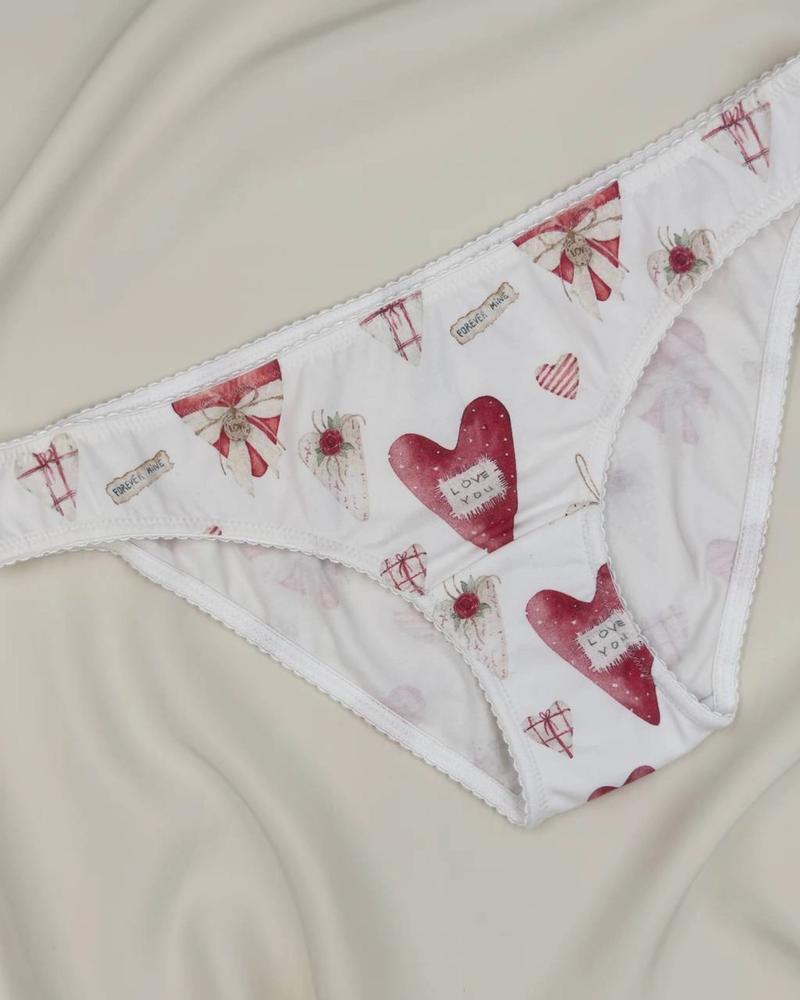 The "Amour" Cotton Briefs thumbnail 5