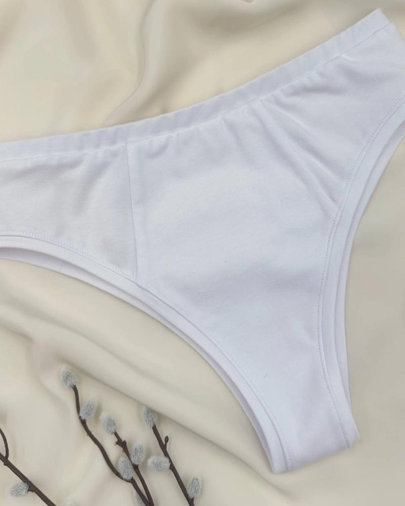 The "Essence" Cotton Brazilian Knickers