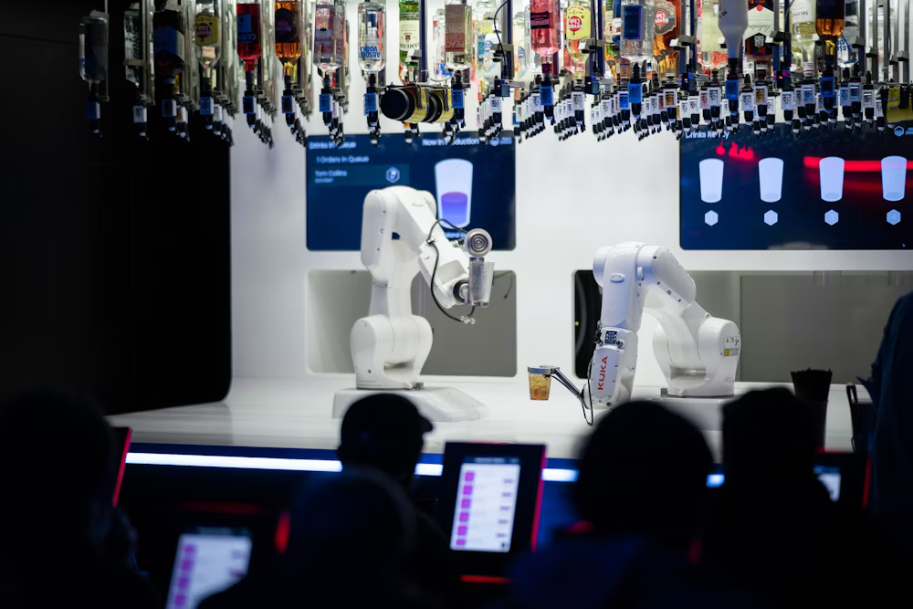 Robot bartenders