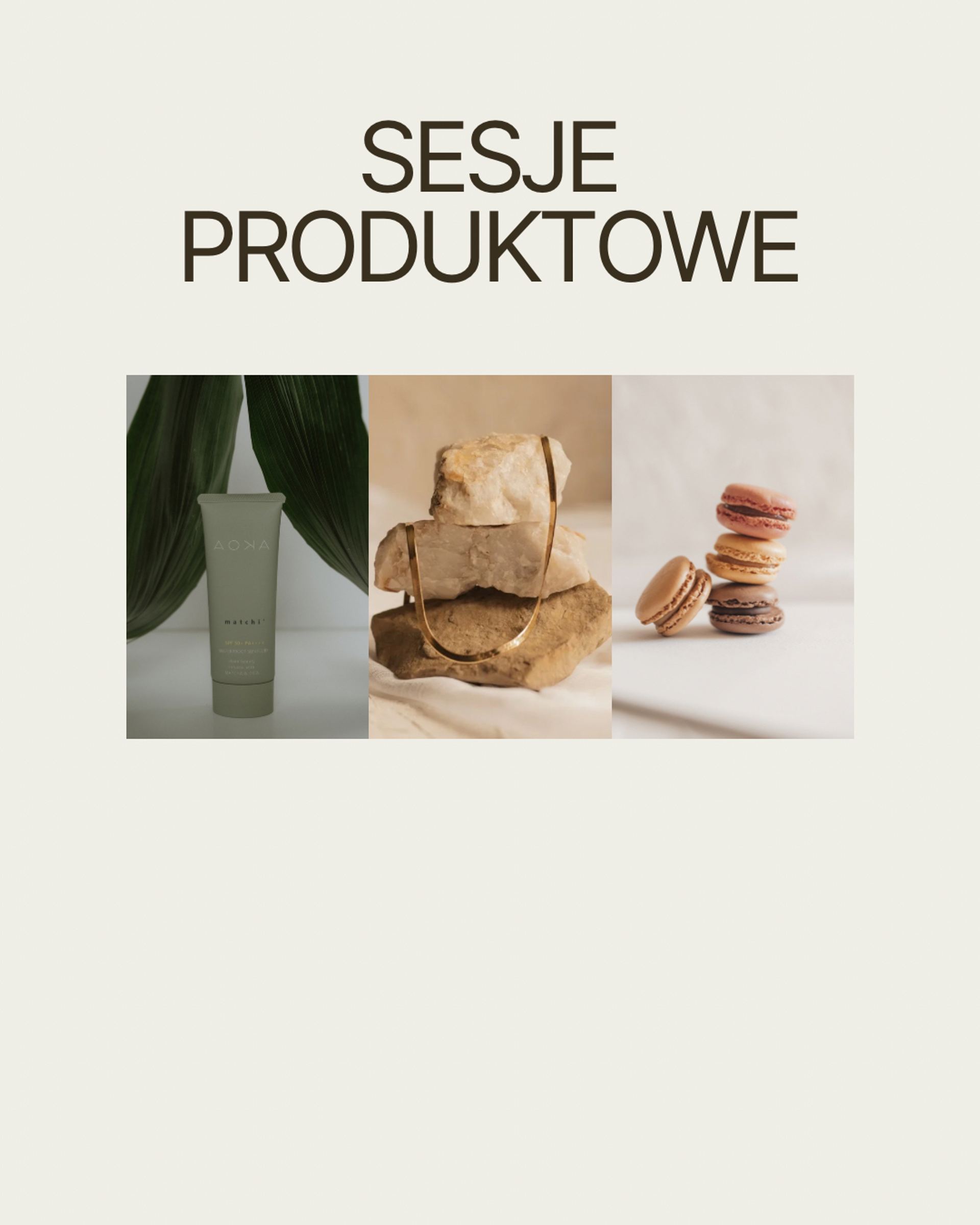 Sesje produktowe