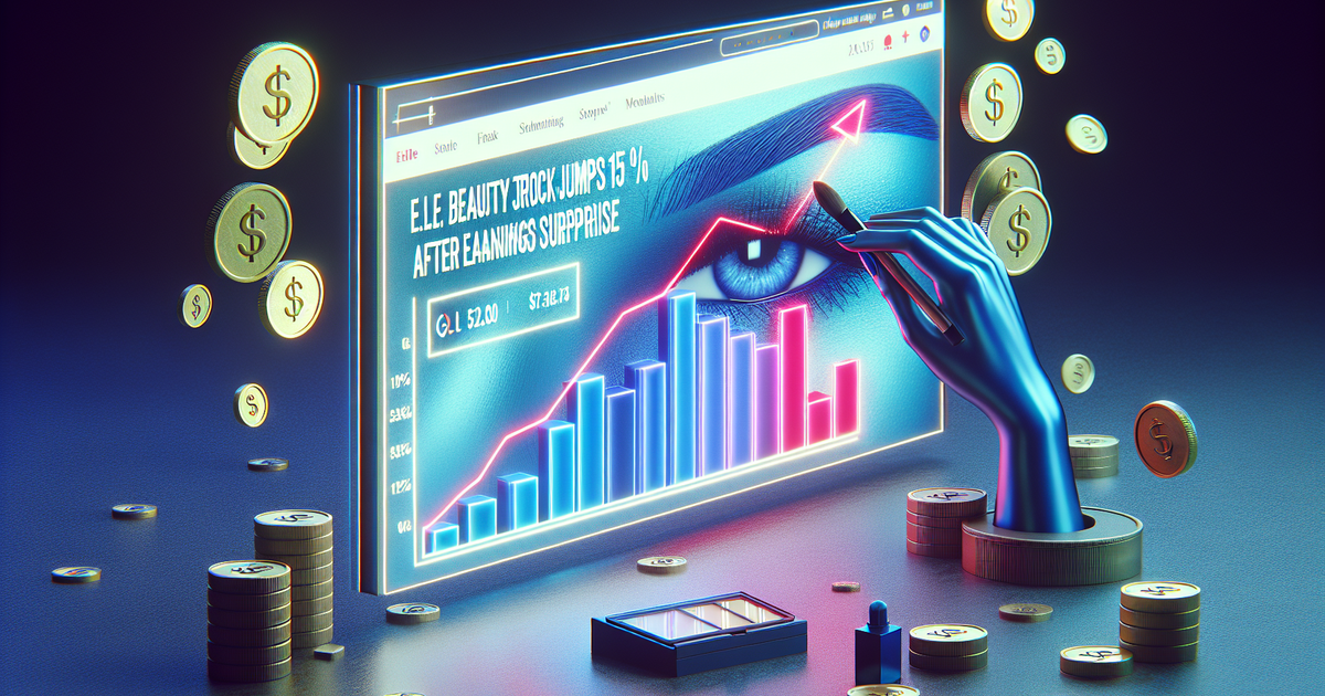 E.l.f. Beauty Stock Jumps 15% After Major Earnings Surprise