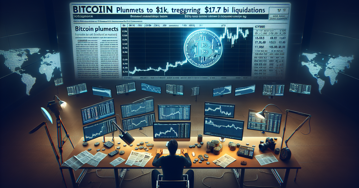 Bitcoin Plummets to $81K, Triggering $1.7B in Liquidations
