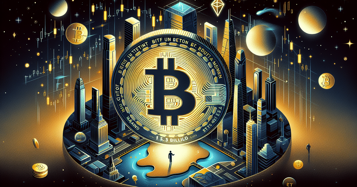 Bitcoin Funds Attract $1.55 Billion Amid ETF Inflow Surge