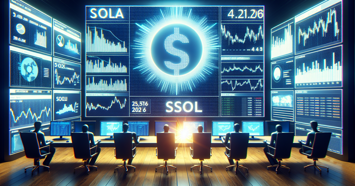 SOL Hits 2026 Lows Amid Broader Market Turmoil