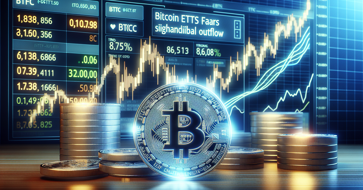 Bitcoin ETFs Face $434M Outflow Amid Market Volatility