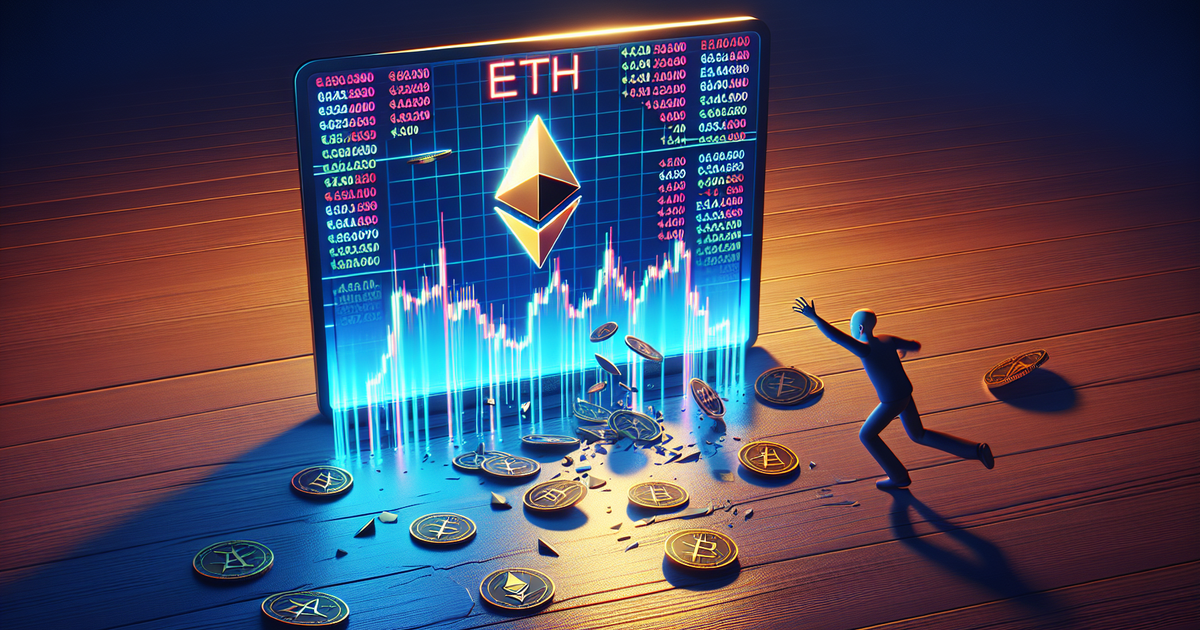 Ethereum Plummets Below $2,000 Amid Massive Insider Sell-Off