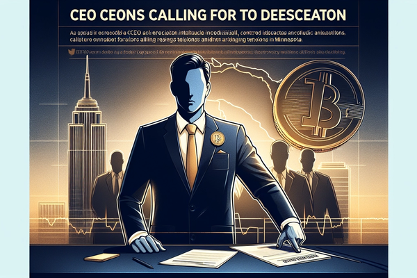 CEO call for deescalation amid rising tensions in Minnesota