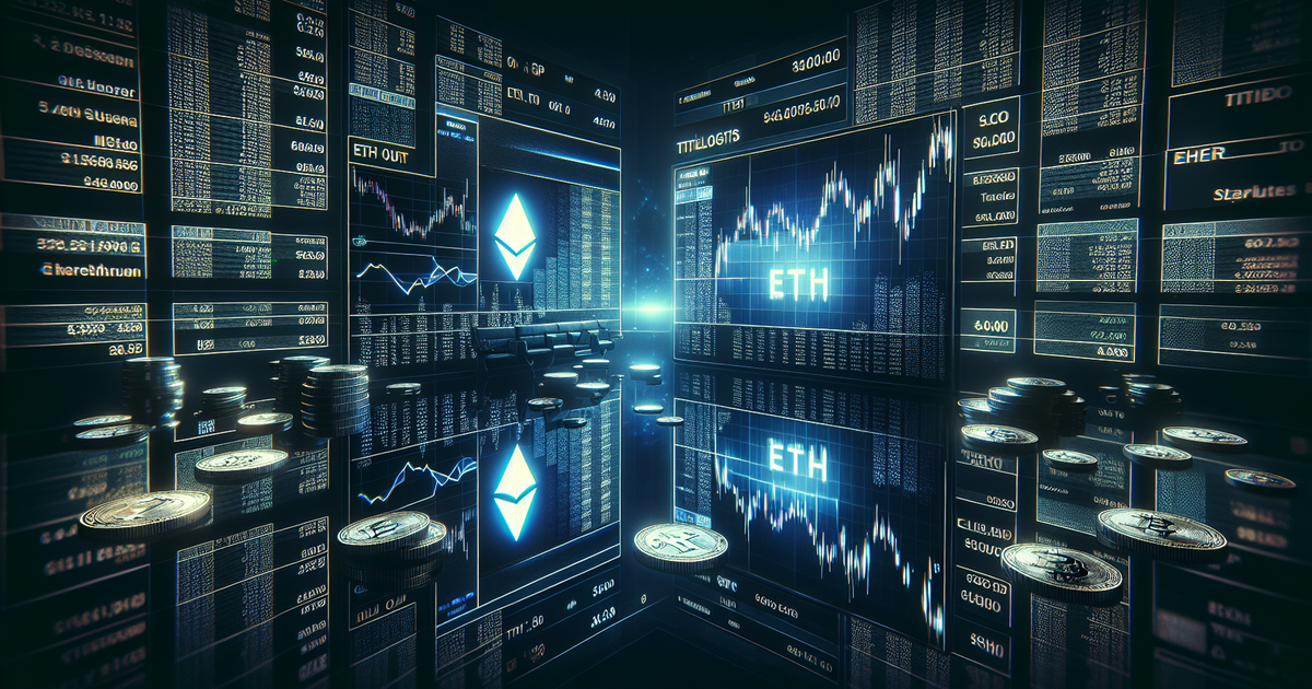Institutional Demand for Ether Cools Amid ETF Outflows and Economic Concerns