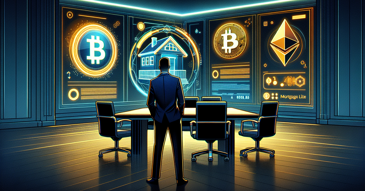 Major mortgage lender explores Bitcoin and Ethereum for home financing