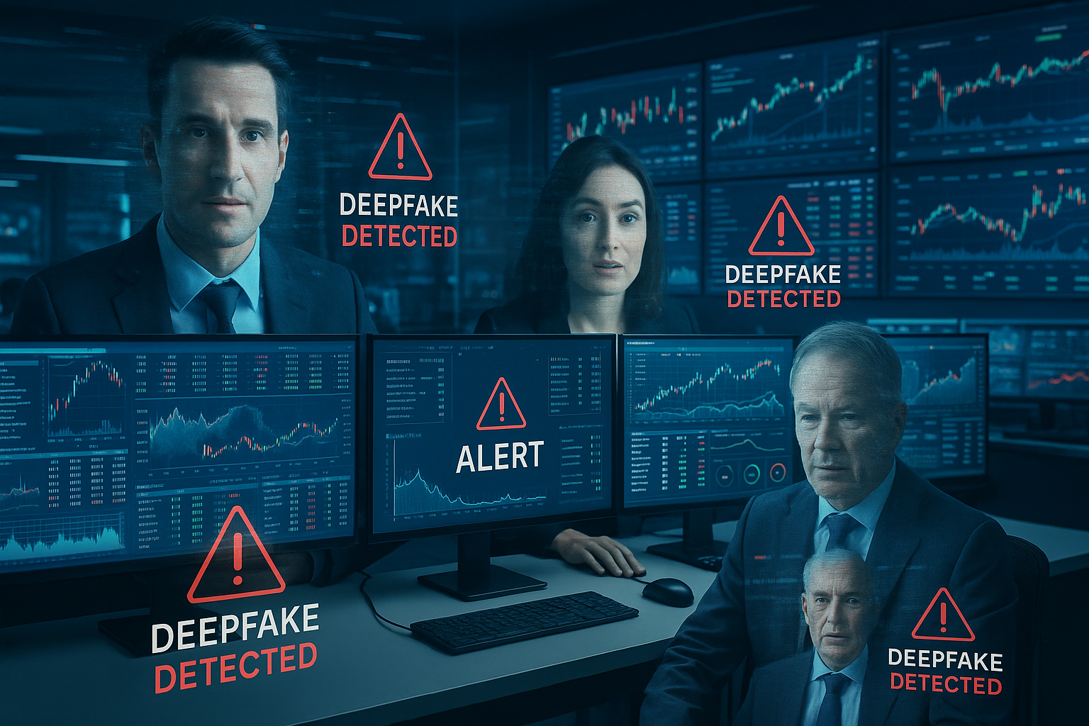 Financial Center with Deepfake Alerts
