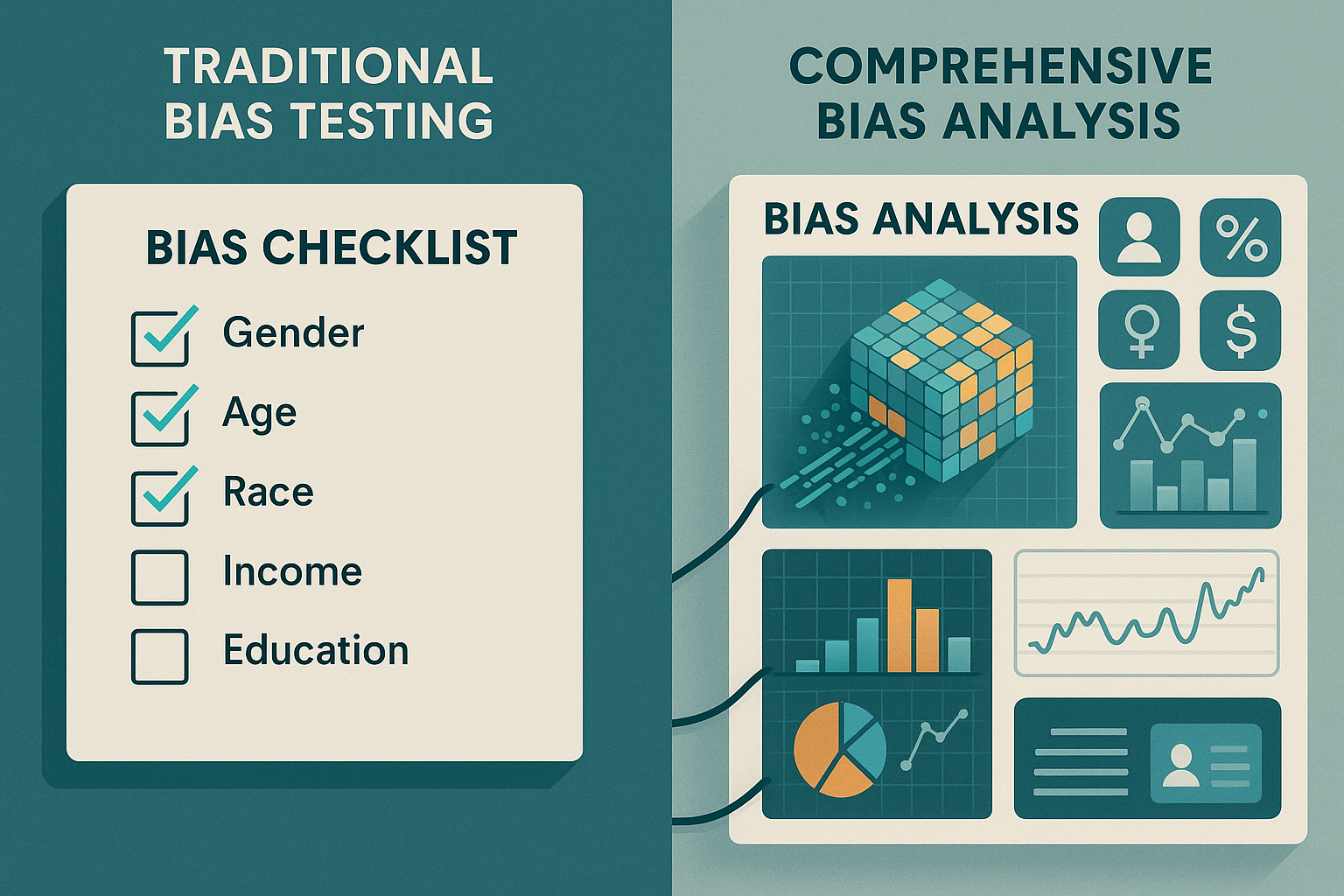 Comparing Bias Testing Methods