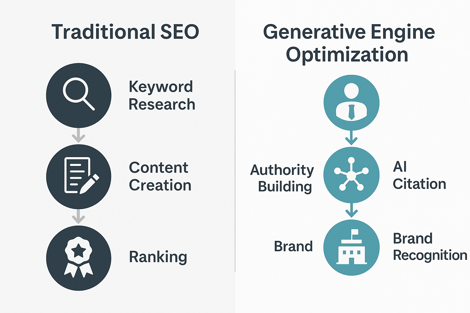 GEO vs SEO: Optimizing Content for AI-Powered Search Engines - VerityAI