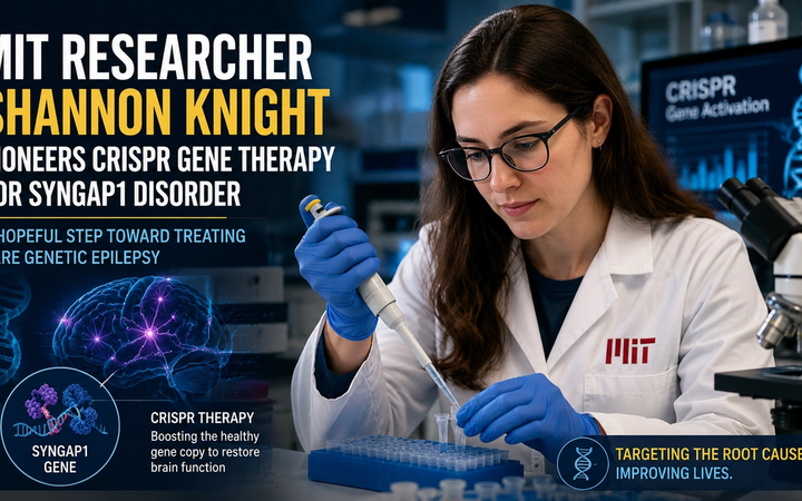 Tackling Rare Genetic Disorders: MIT Researcher Shannon Knight Develops Novel CRISPR Therapy for SYNGAP1