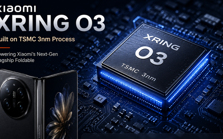 Xiaomi Launches Proprietary 3nm Xring O3 Chip in Partnership With TSMC to Power Flagship Foldables