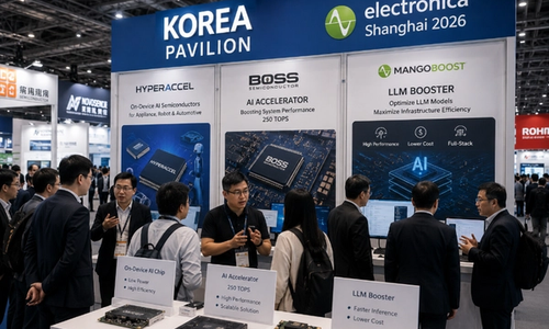 Korean Fabless Chipmakers at Electronica Shanghai 2026 Are Going After China's Biggest Markets