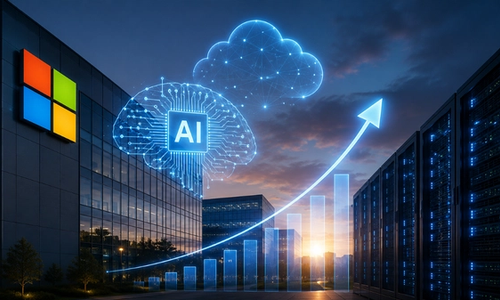 Microsoft Shares Surge 8% as Azure AI Cash Flow Soars