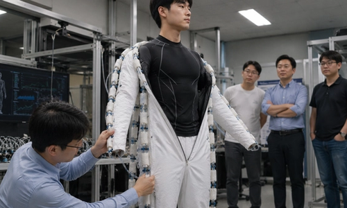 KAIST and Stanford Just Built Self Dressing Robotic Technology That Suits You Up in 10 Seconds
