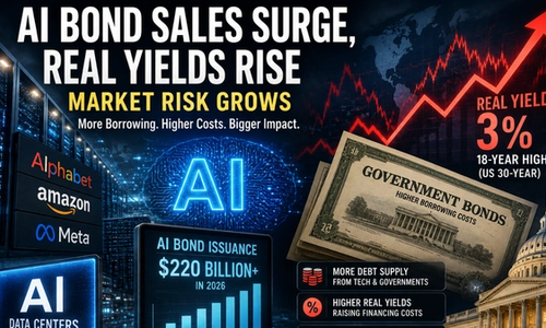 AI Bond Surge Drives Real Yields to Multi-Year Highs