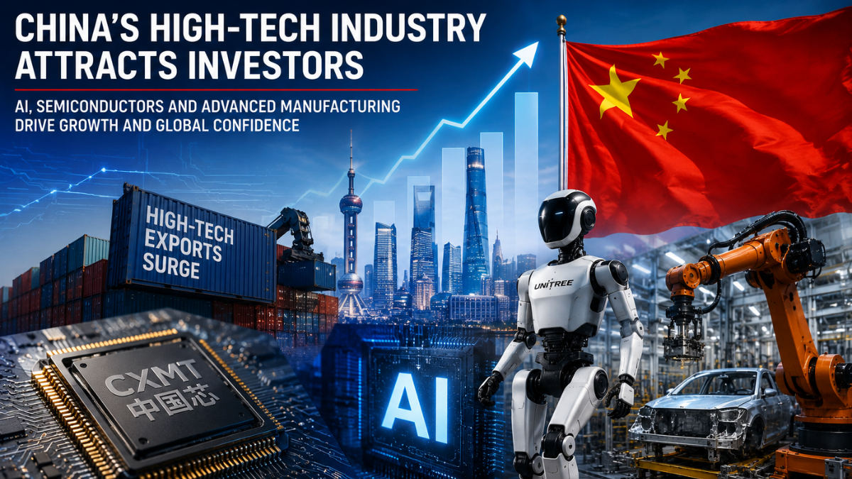 China High-Tech Sector Surges as Foreign Investment Pours In