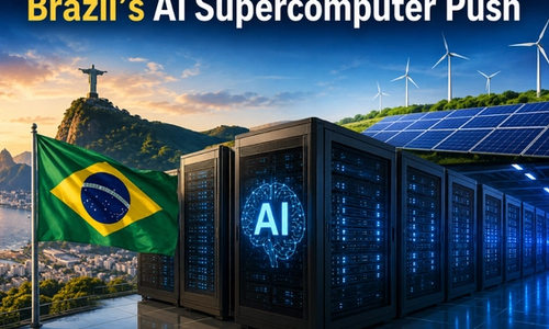 Brazil Launches $444M AI Supercomputer Push, Splitting Projects Between US and Chinese Tech Giants