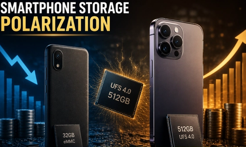 Omdia Smartphone Storage Polarization: How Rising Memory Component Costs Are Splitting the Market