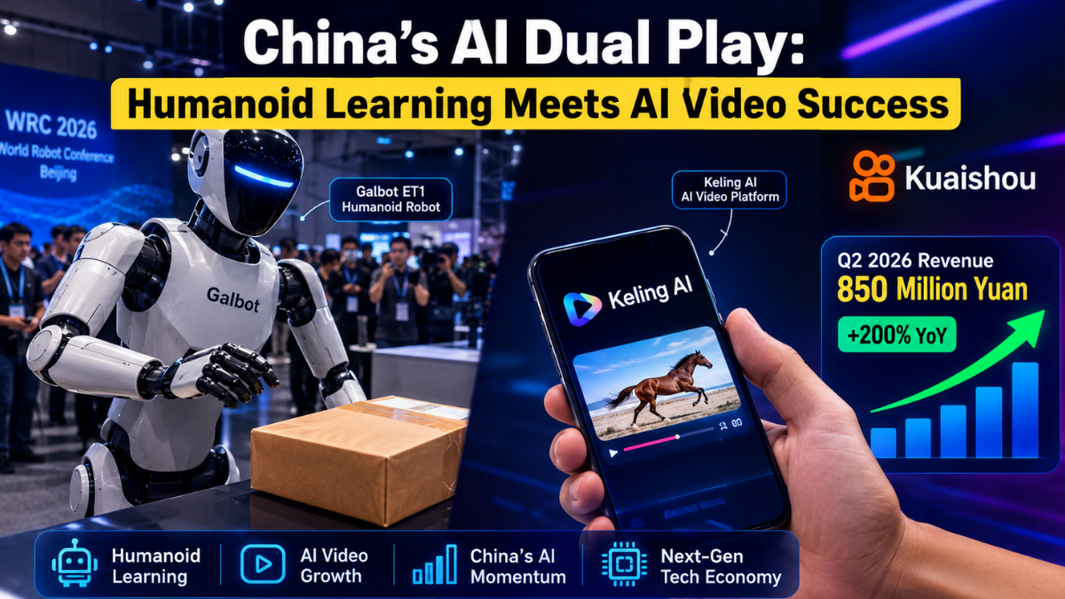 Galaxy General Unveils World's First Self-Learning Humanoid Robot Galbot ET1 as Keling AI Revenue Surges 200% in Q2