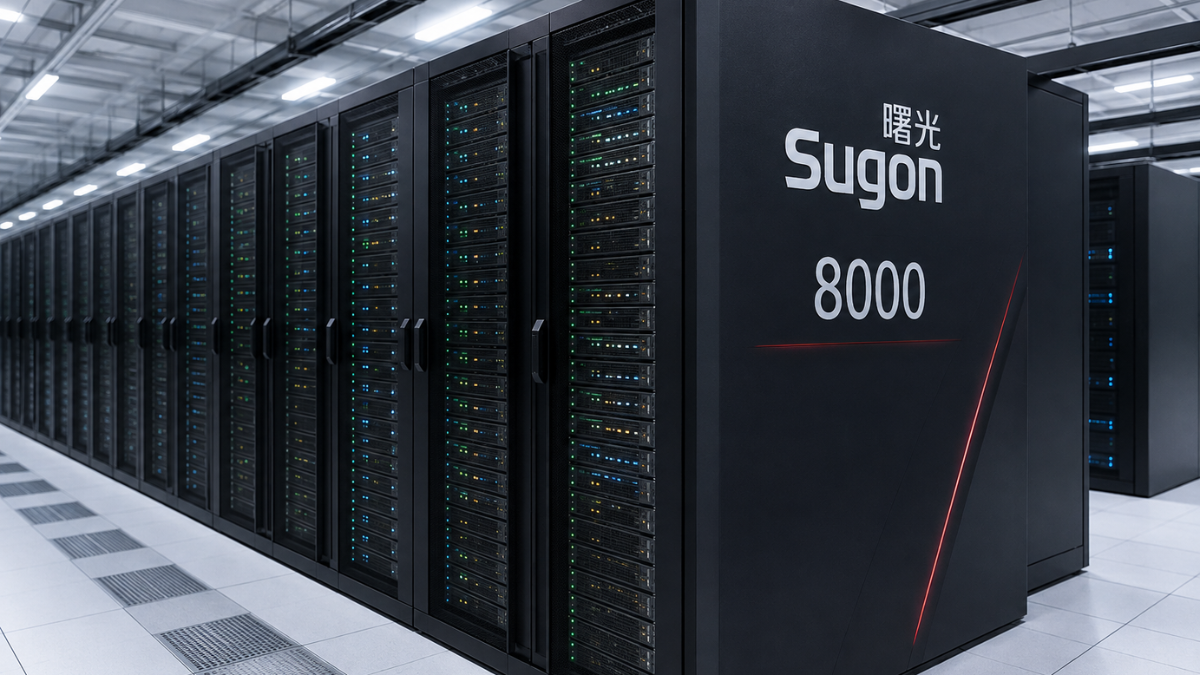 China Launches Sugon 8000 First 100K-Card Domestic AI Cluster