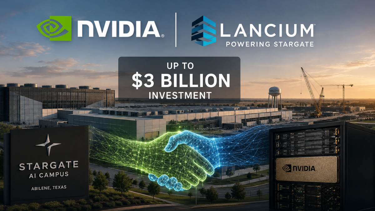 Nvidia to Invest Up to $3B in Stargate Developer Lancium