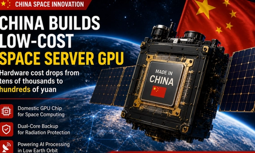 China Unveils Fully Domestically Produced Space Server as Hardware Costs Fall to Hundreds of Yuan