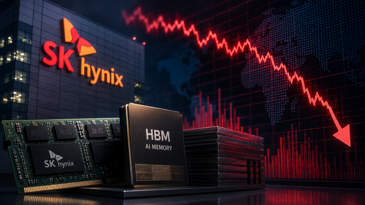 SK Hynix Shares Slump 10% Despite Record AI-Driven Profit