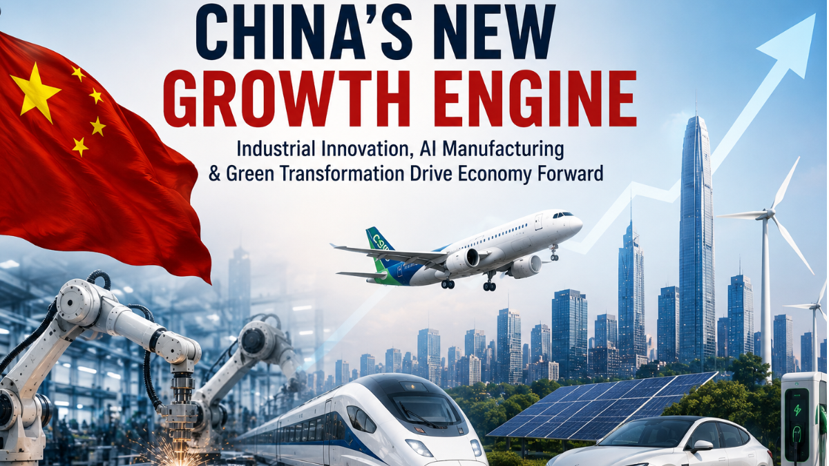 China's New Growth Drivers Contribute Over Half to Industrial Growth as AI and High-Tech Manufacturing Surge