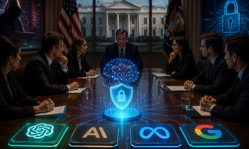 Big Tech Meets Trump Officials Over AI Safety & Hacking Tests