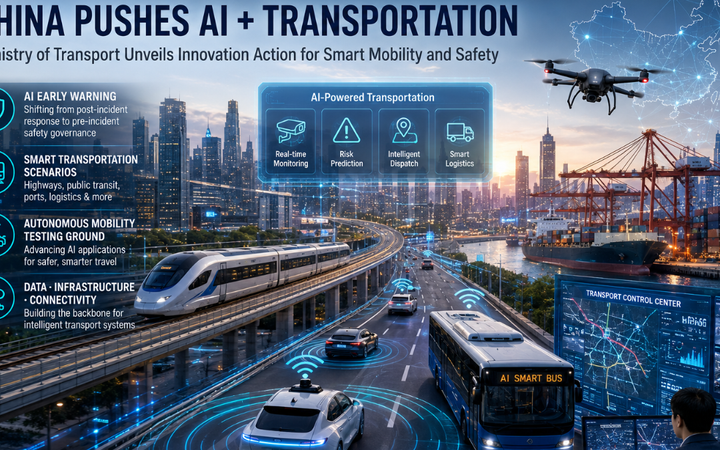 China's Ministry of Transport Accelerates Deep Integration of Artificial Intelligence to Boost Safety and Smart Mobility