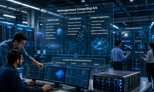 Heterogeneous Computing Ark CAS Full Stack Platform: Bridging China's Domestic Supercomputing Software Gap