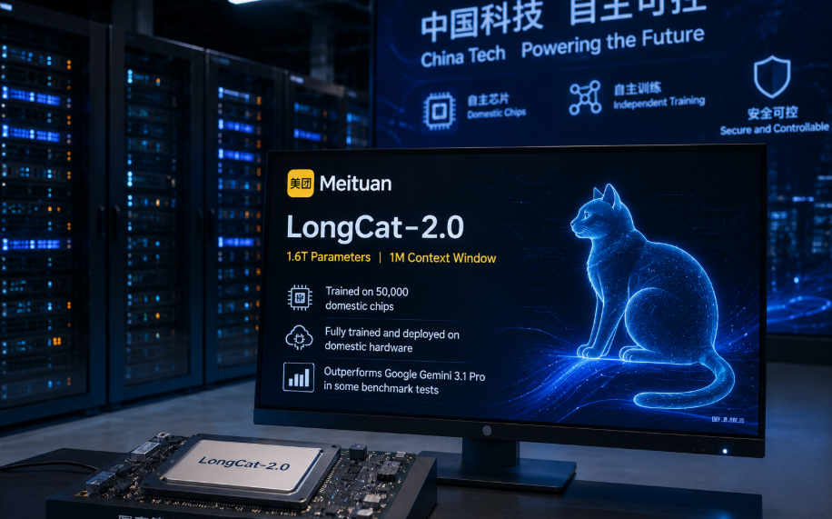 Meituan LongCat 2.0 AI Model Launch: China's Food Delivery Giant Just Trained a Trillion-Parameter Model Without Nvidia
