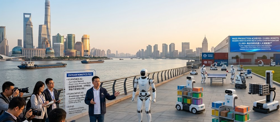 How Zhiyuan Robotics General Purpose Embodied Robot Mass Production Reached 15,000 Units