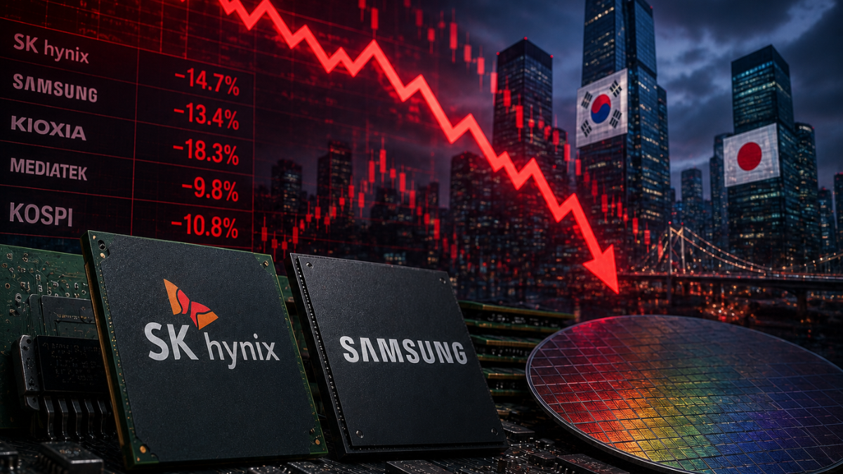 Asian Chip Stocks Selloff: How China AI Threat Shocked Markets