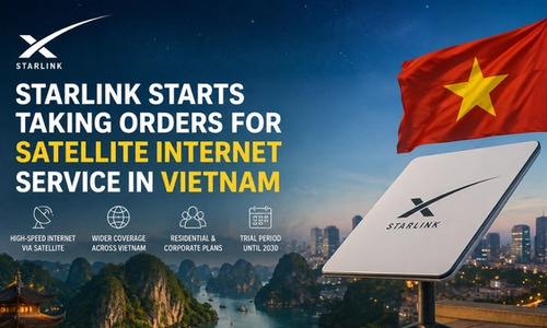 Starlink Launches Satellite Internet Orders in Vietnam