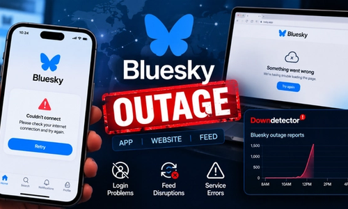 Bluesky Down Today: App and Web Users Report Widespread Feed Disruptions and Login Errors